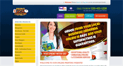 Desktop Screenshot of printpackexpress.com